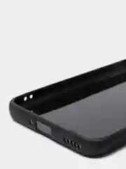 Черный чехол карбон Honor 50 Lite с защитой камеры
