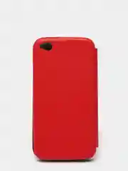 Красный чехол книжка XIAOMI REDMI GO