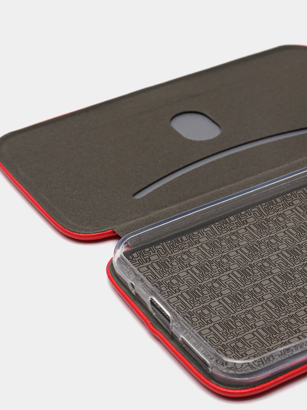 Красный чехол книжка XIAOMI REDMI GO