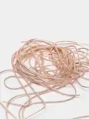 Канитель мягкая гладка, розовое золото, 5 гр