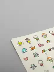 Красный слайдеры для дизайна ногтей