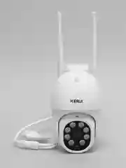 Камера видеонаблюдения беспроводная поворотная Kerui WiFi 2 Мп PTZ, белый