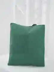 Белый шоппер хлопковый, двухсторонний