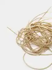 Канитель, мягкая, гладкая, 5 г, золотой