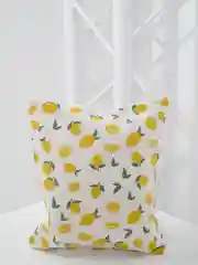 Желтый шоппер хлопковый, двухсторонний