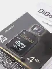 Карта памяти DiGoldy microSD 4/8/16/32GB Class10 с адаптером