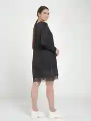 Черный платье женское