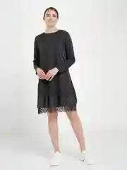 Черный платье женское