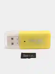Карта памяти microSD, 10 класс, 32 ГБ, с USB картридером