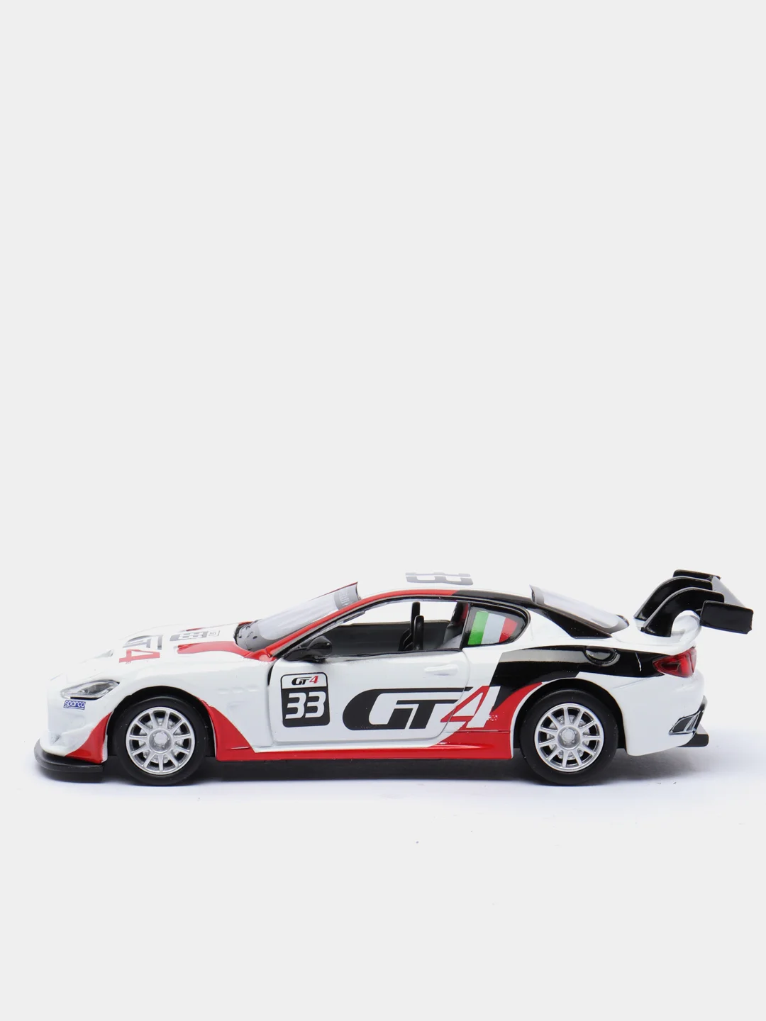 Машинка металлическая Maserati Gran Turismo MC GT4, 1:43, 12 см, JB1251216