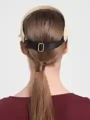 Белый козырек-шляпа KOTIS