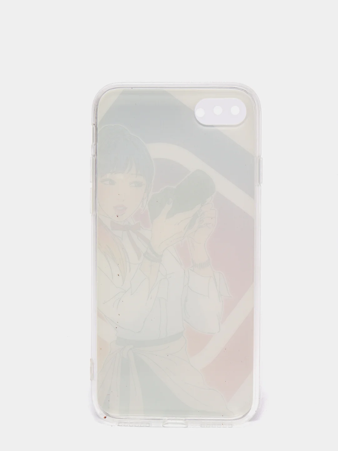 Пурпурный чехол Apple iPhone 7 / 8 / SE 2020, 5 / 5s / SE 2016, 7 Plus / 8+ силиконовый с рисунком
