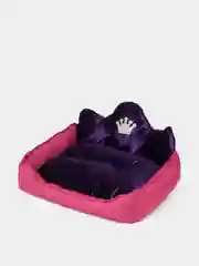 Лежанка для кошек "VIP-person", бархат, стразы