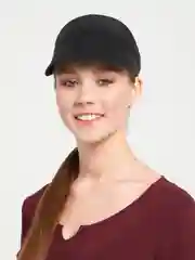 Черный козырек-шляпа KOTIS