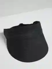 Черный козырек-шляпа KOTIS