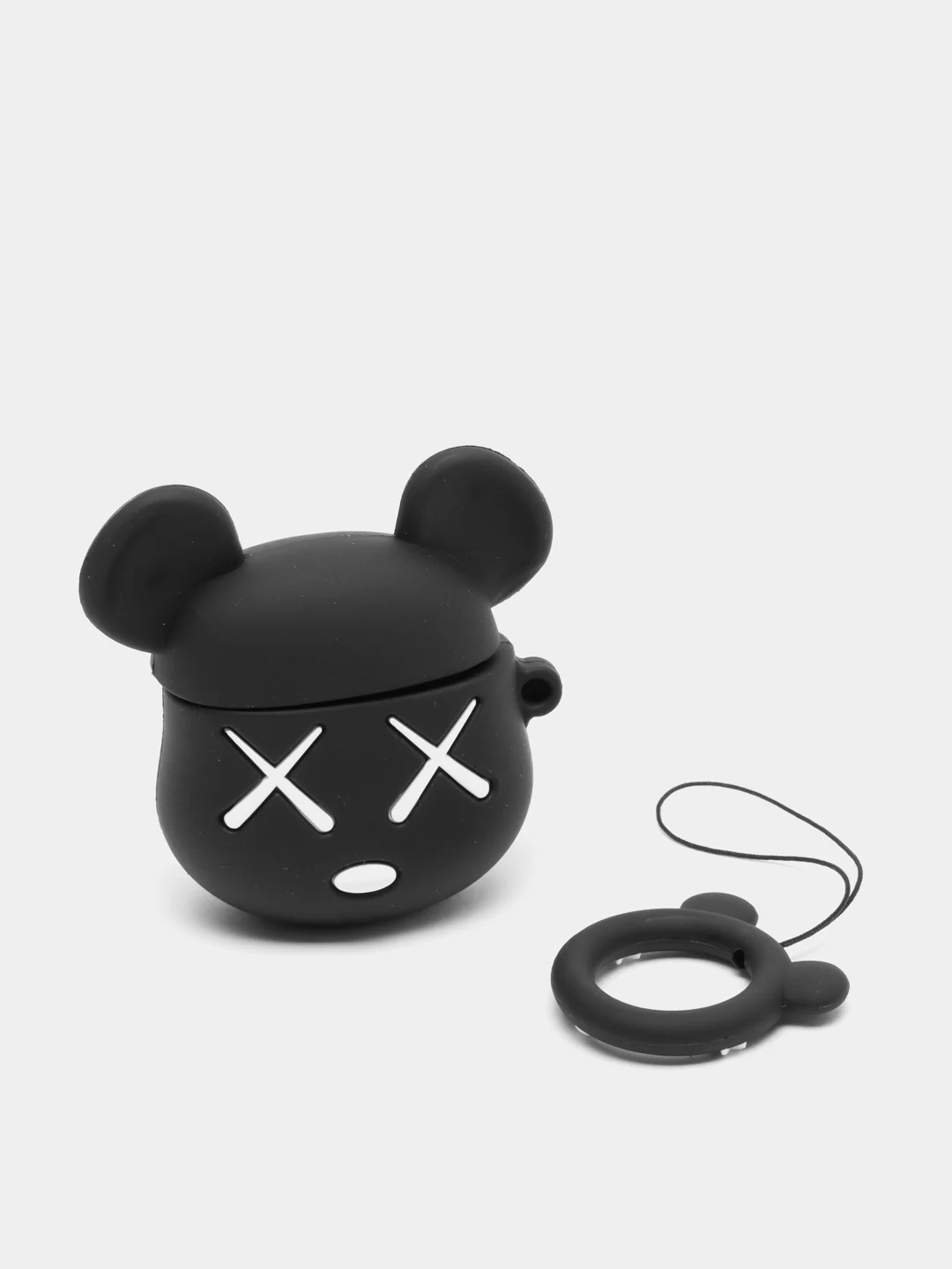 Хром чехол для беспроводных наушников на AirPods 4 mini TWS Pro 4 "Мультяшка"