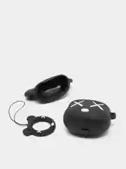 Хром чехол для беспроводных наушников на AirPods 4 mini TWS Pro 4 "Мультяшка"