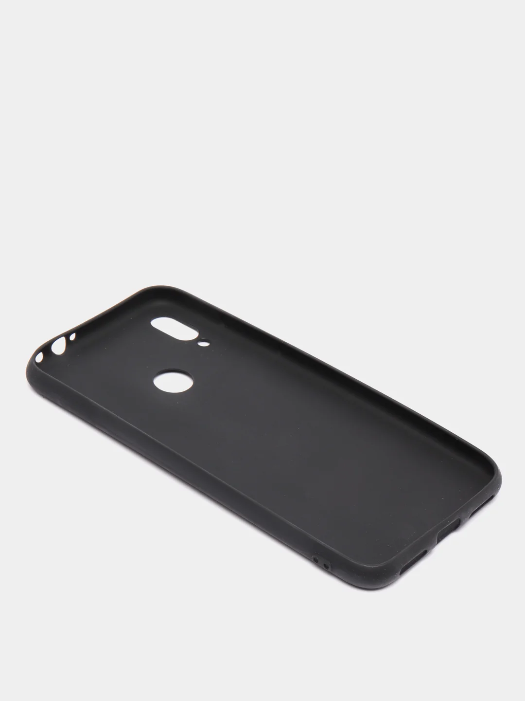 Черный чехол Xiaomi Redmi Note 7 силиконовый цветной матовый (Сяоми Редми Нот 7)