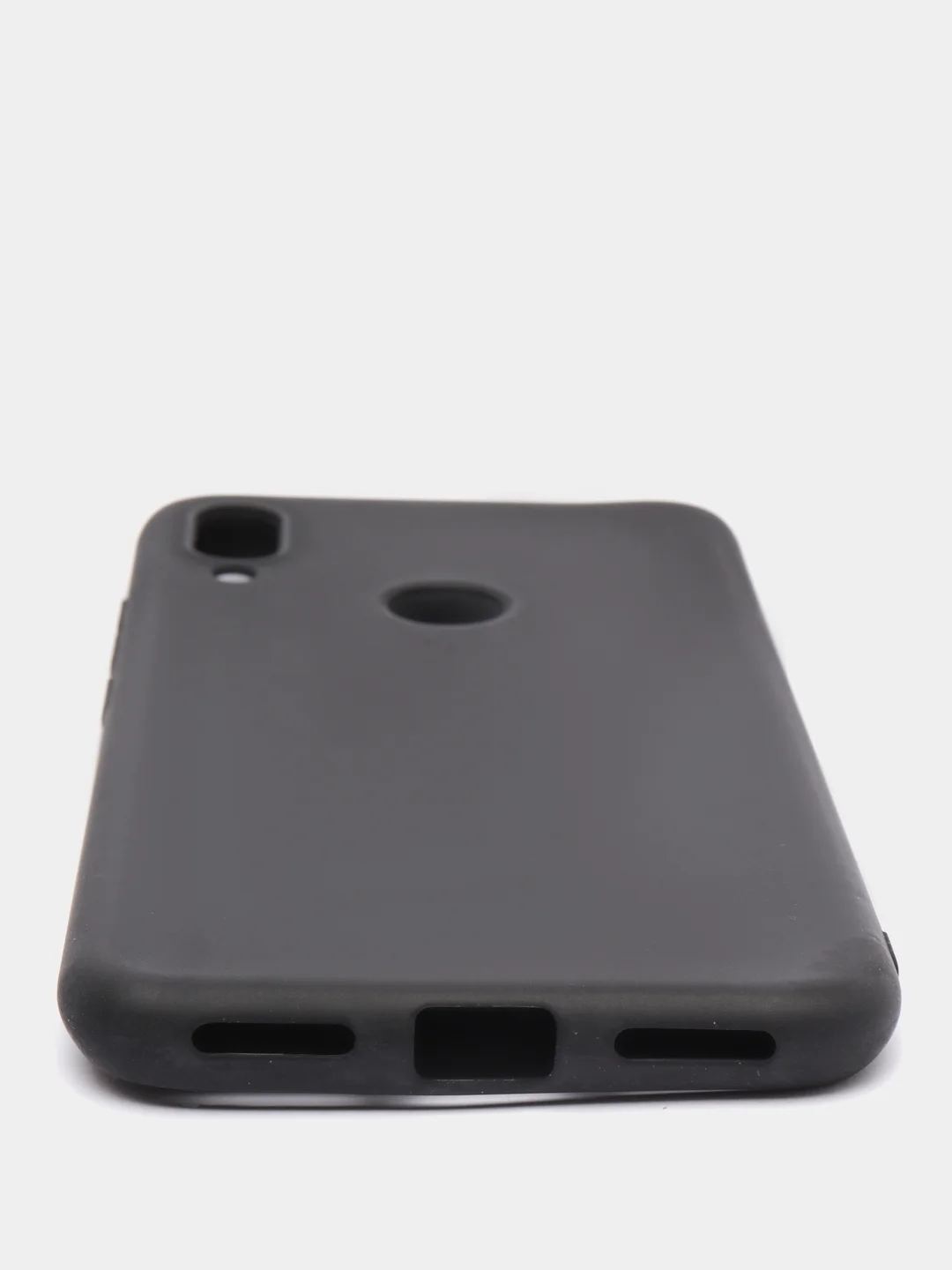 Черный чехол Xiaomi Redmi Note 7 силиконовый цветной матовый (Сяоми Редми Нот 7)