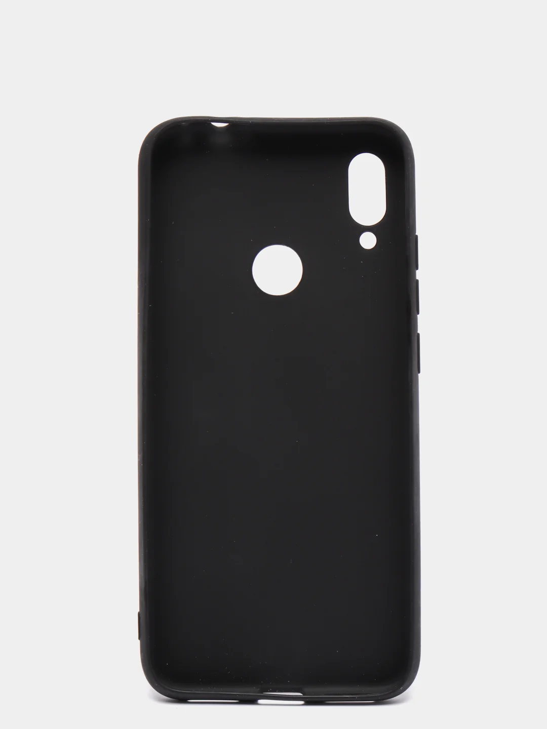 Черный чехол Xiaomi Redmi Note 7 силиконовый цветной матовый (Сяоми Редми Нот 7)