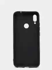 Черный чехол Xiaomi Redmi Note 7 силиконовый цветной матовый (Сяоми Редми Нот 7)
