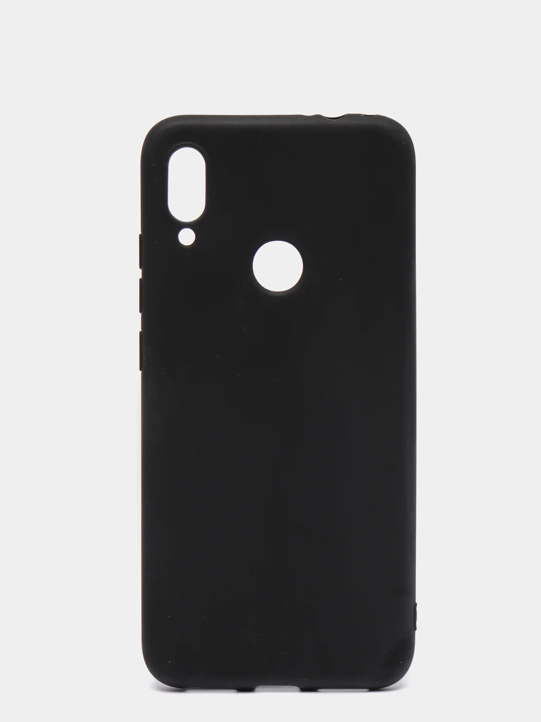 Черный чехол Xiaomi Redmi Note 7 силиконовый цветной матовый (Сяоми Редми Нот 7)