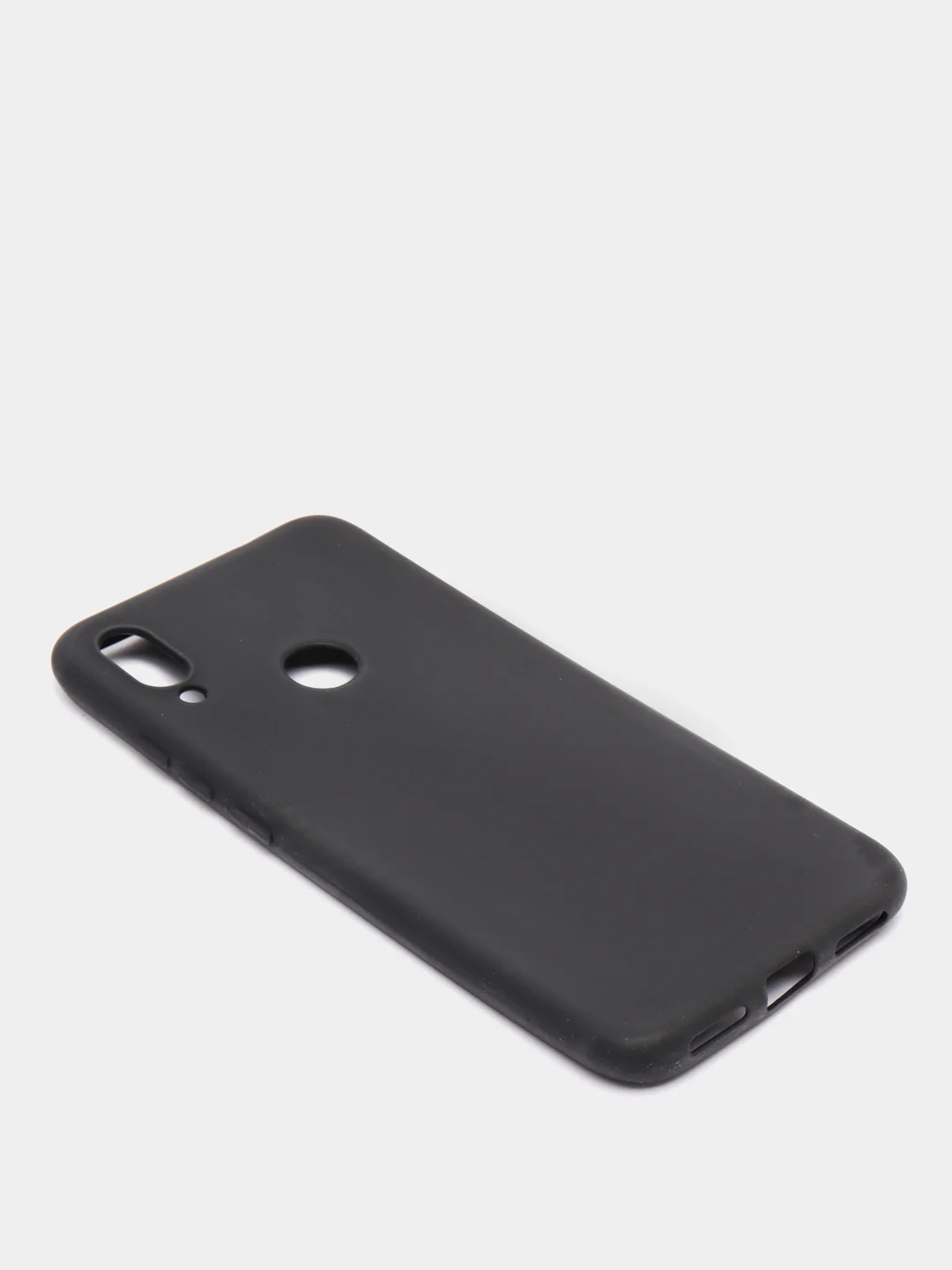Черный чехол Xiaomi Redmi Note 7 силиконовый цветной матовый (Сяоми Редми Нот 7)