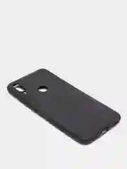 Черный чехол Xiaomi Redmi Note 7 силиконовый цветной матовый (Сяоми Редми Нот 7)