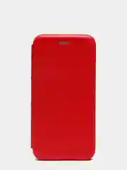 Красный чехол-книжка на iPhone 6/6s, 6 Plus, 7/8, SE 2020, 7/8 Plus, X, XR, XS Max, 11, 11 Pro Max