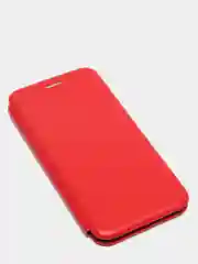 Красный чехол-книжка на iPhone 6/6s, 6 Plus, 7/8, SE 2020, 7/8 Plus, X, XR, XS Max, 11, 11 Pro Max