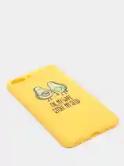 Желтый чехол для iPhone 11 Pro, XR, XS Max, 7+, 8+, 6s+