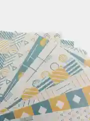 Салатовый набор разноцветной бумаги для скрапбукинга