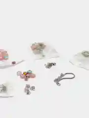 Розовый kiddiboom / Набор для создания украшений/для творчества/для девочек/для браслетов