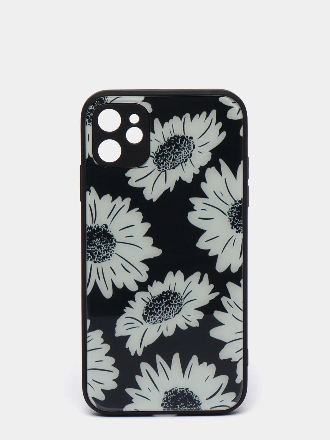 Черный чехол iPhone 11 с принтом