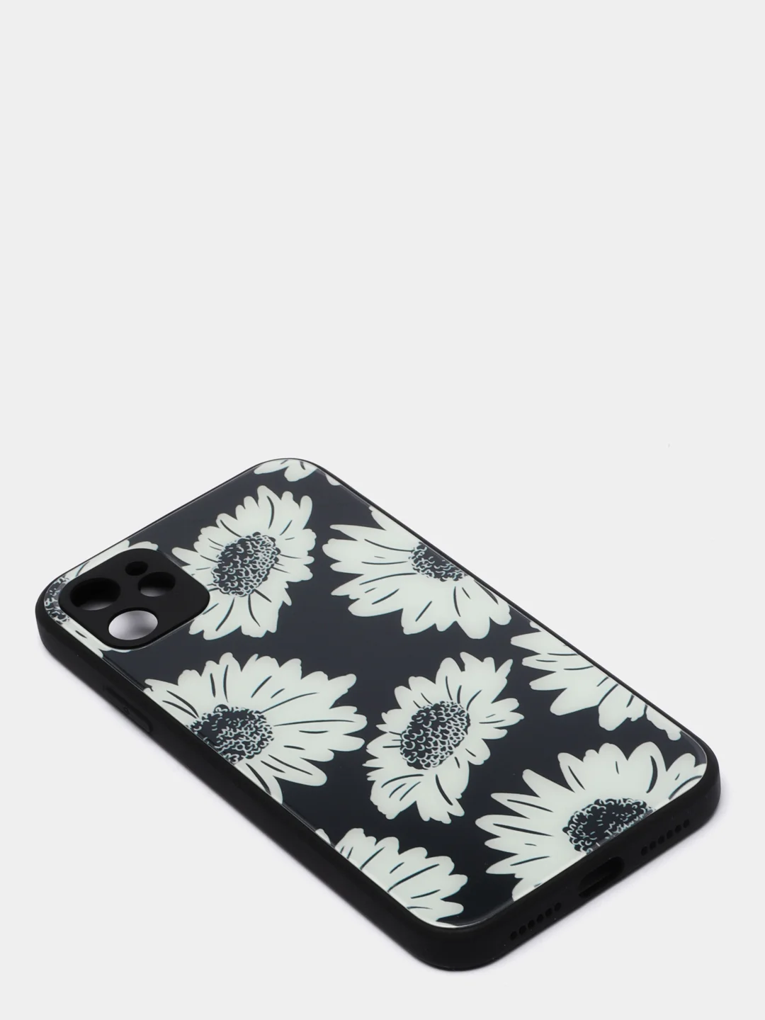 Черный чехол iPhone 11 с принтом