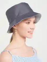 Синий меланж панама унисекс