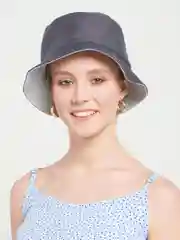 Синий меланж панама унисекс