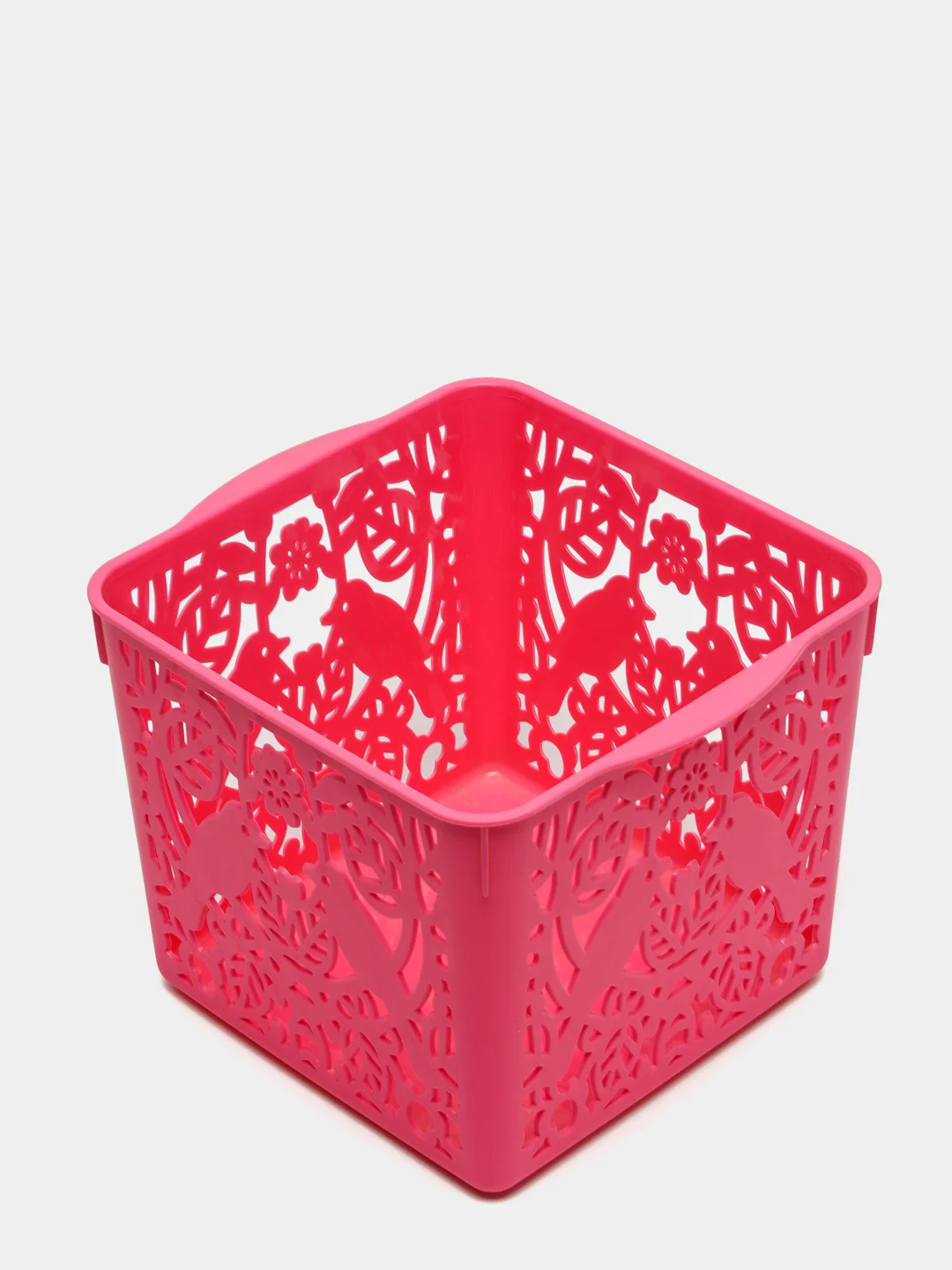 Вишнёвый корзина ажурная, пластиковая, 23 х 20 х 18 см