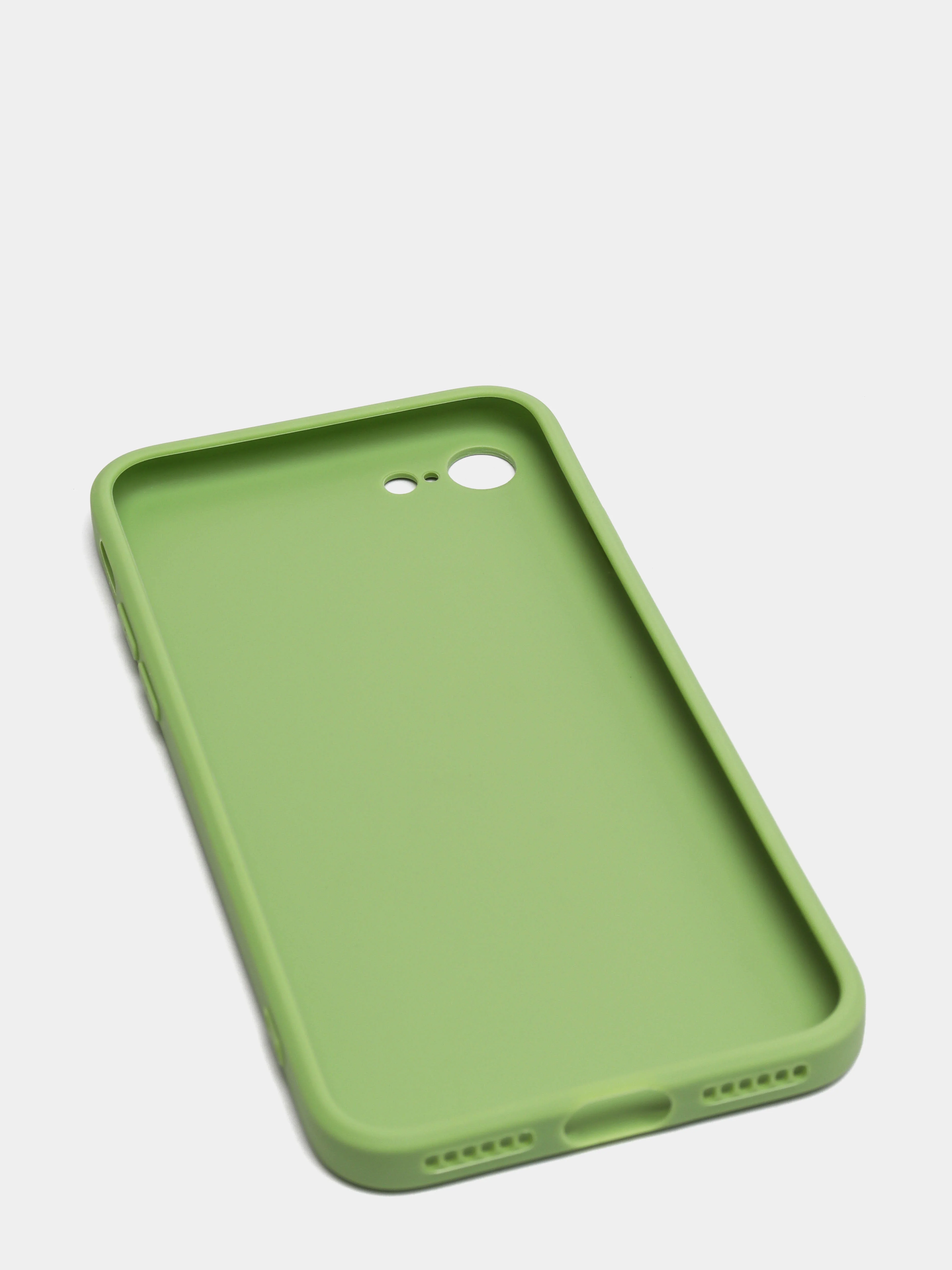 Зеленый чехол для iPhone 6/6s, 7/8/SE2, 7+/8+, X/XS, XR, XS Max, 11, 11 Pro, 12, 12 mini, 12 Pro