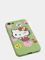 Зеленый чехол для iPhone 6/6s, 7/8/SE2, 7+/8+, X/XS, XR, XS Max, 11, 11 Pro, 12, 12 mini, 12 Pro