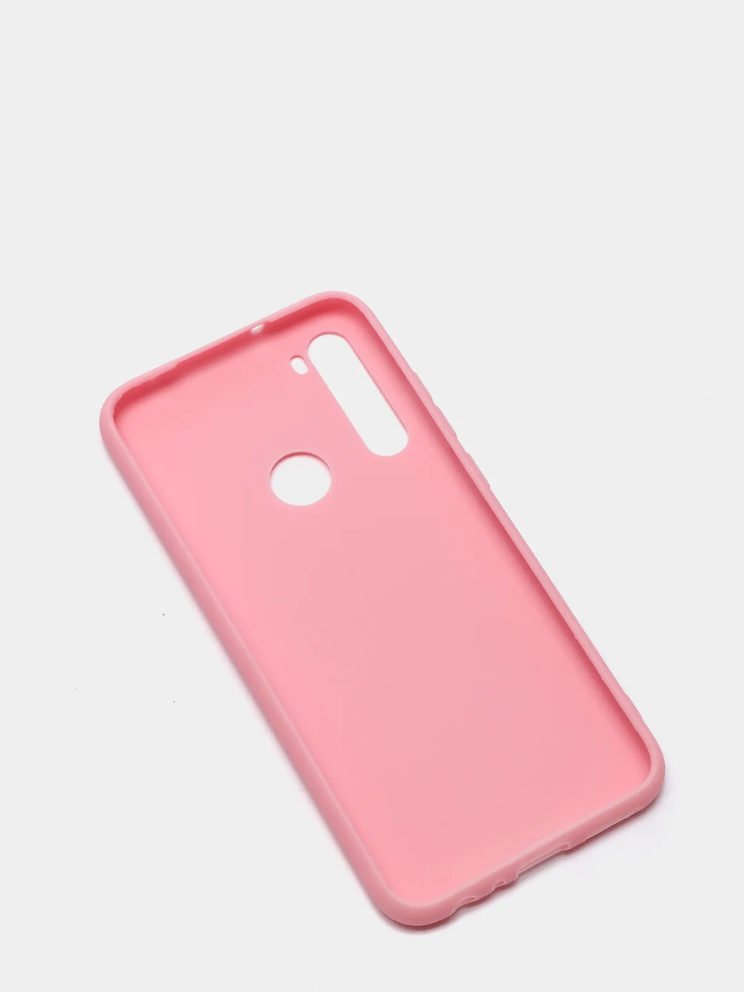 Розовый чехол Xiaomi Redmi Note 8 / Redmi Note 8 2021, Редми Нот 8, силиконовый цветной матовый