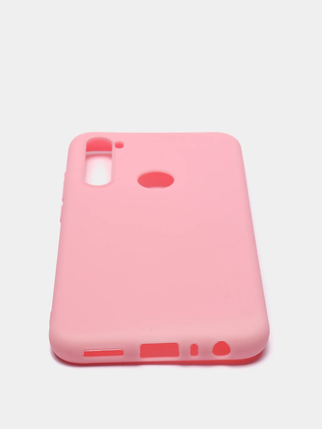Розовый чехол Xiaomi Redmi Note 8 / Redmi Note 8 2021, Редми Нот 8, силиконовый цветной матовый