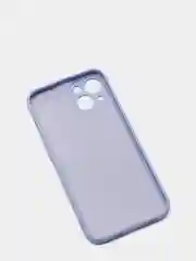 Сиреневый чехол iPhone 13 Pro Max, силиконовый на айфон про макс