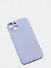 Сиреневый чехол iPhone 13 Pro Max, силиконовый на айфон про макс