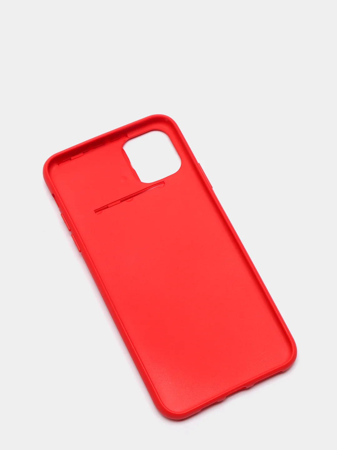 Красный чехол для IPhone Матовый с защитой XR / 11 Pro Max / 12 Pro Max с защитой камеры