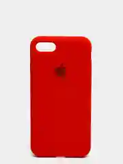 Красный чехол для iPhone SE 2020, 7, 8, 7 Plus, 8 плюс силиконовый