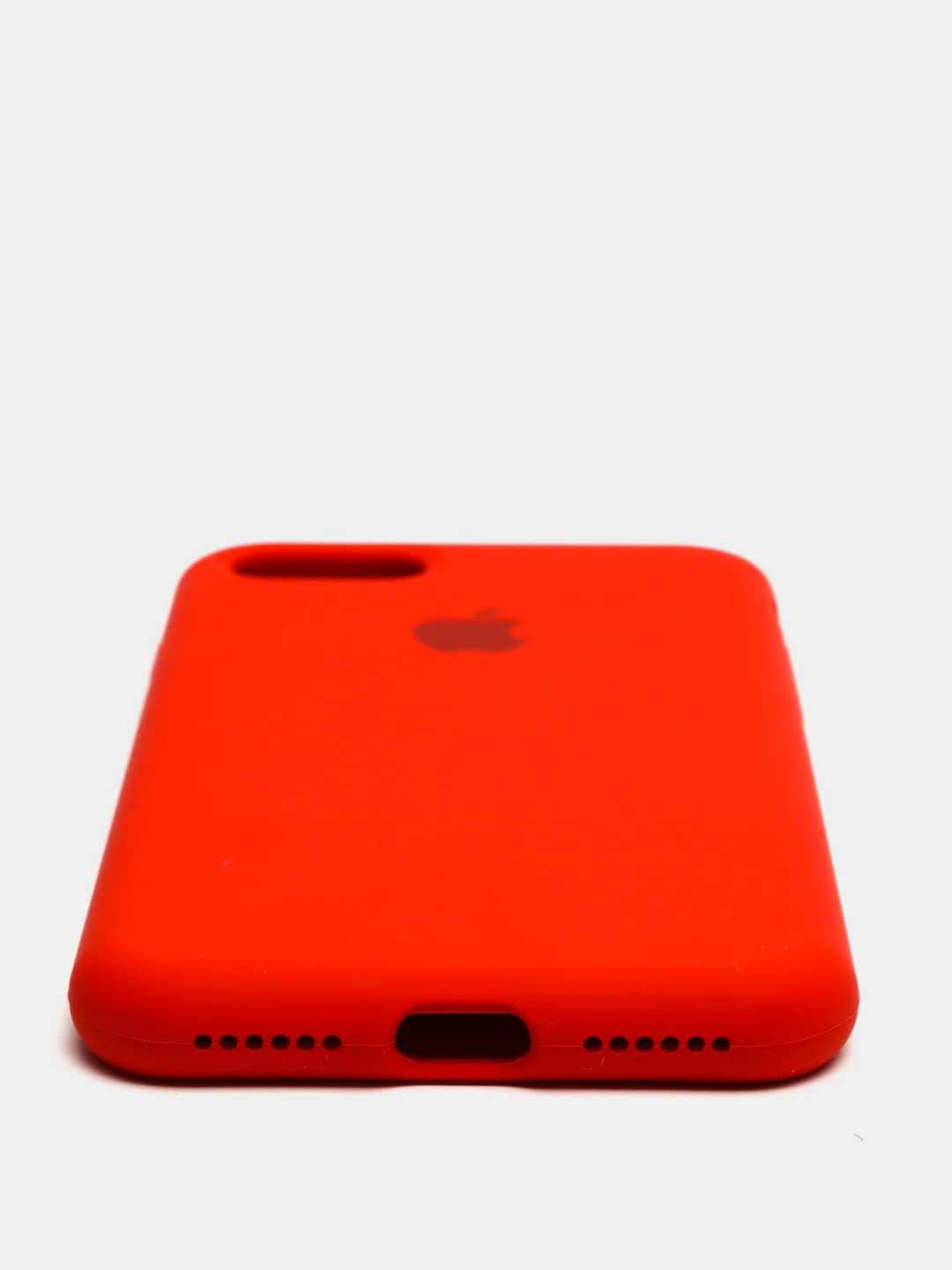 Красный чехол для iPhone SE 2020, 7, 8, 7 Plus, 8 плюс силиконовый