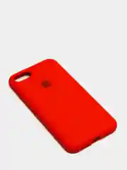 Красный чехол для iPhone SE 2020, 7, 8, 7 Plus, 8 плюс силиконовый