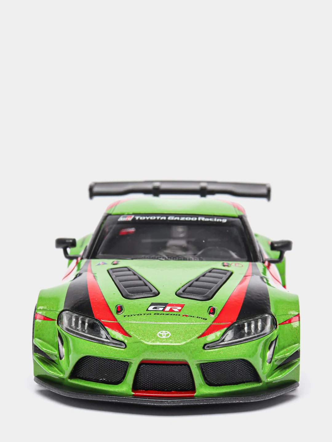Зеленый металлическая машина Toyota GR Supra Racing Concept KT5421DF