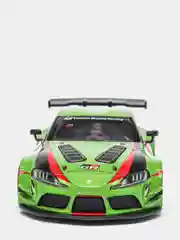 Зеленый металлическая машина Toyota GR Supra Racing Concept KT5421DF